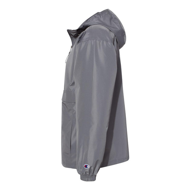 Champion Packable Quarter-Zip Jacket Purple Small 4