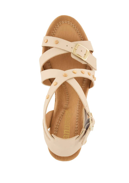 Andrea Casual Wedge Sandal White US 9 4