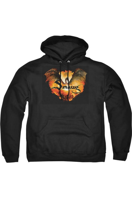 Gildan Hobbit Reign Hooded Sweatshirt Black XLarge 2