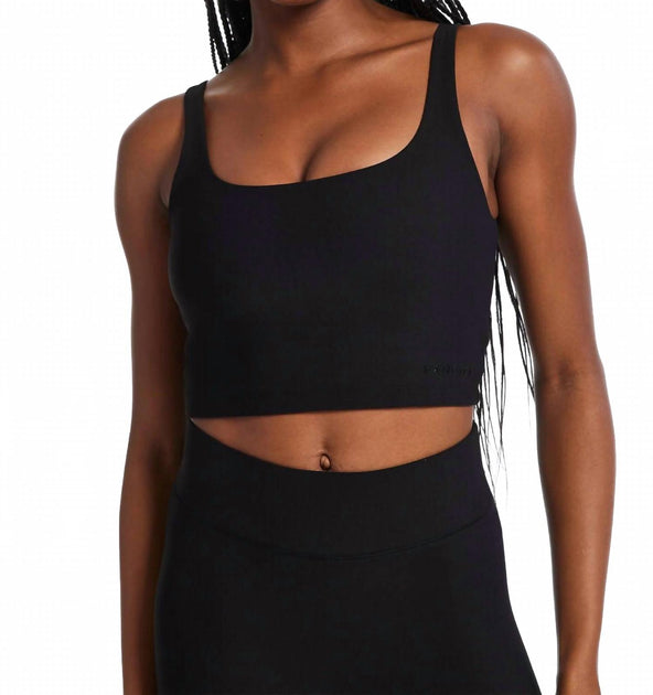 BANDIER Rib Tempo Crop Bra Black XS 2