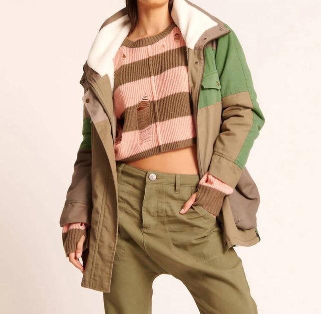 One Teaspoon Defender Jacket Green Large 2