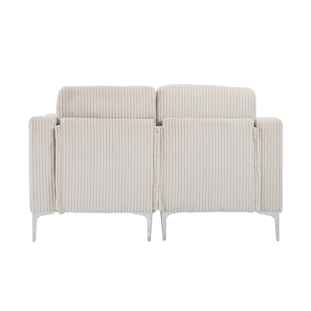 Streamdale Modular Sectional Two-Seater Sofa Beige 5