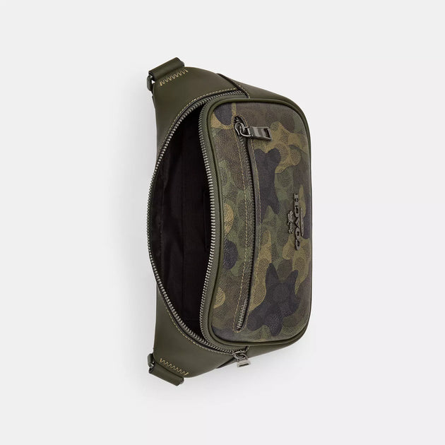 Coach Outlet Elias Belt Bag In Signature Camo Print | ShopSimon