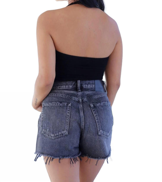 Michael Lauren Halter Tube Top Black Large 4