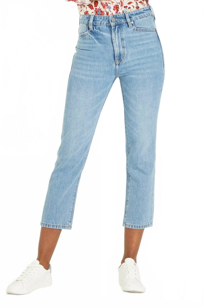 Dear John Denim Frankie Cropped Straight Jean Blue 2