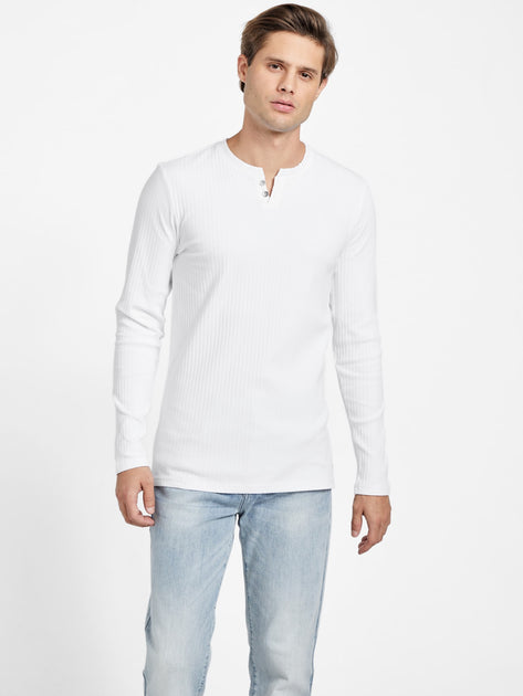Guess Factory Todd Henley Beige Small 2