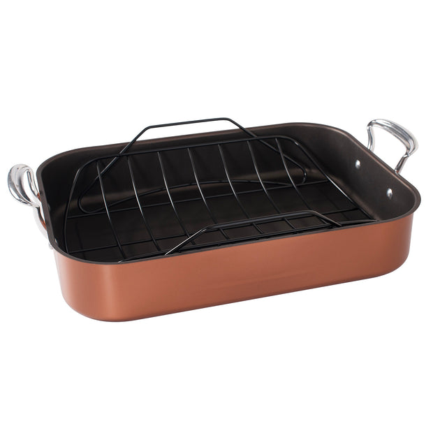 Plat à rôtir à dinde Nordic Ware avec gril 2