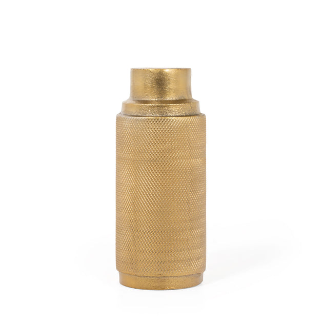 Hivvago Tabletop Taper Candle Holder Gold 5in 4