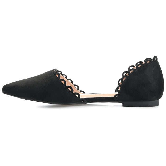 Journee Collection Jezlin Flat Brown US 5.5 3