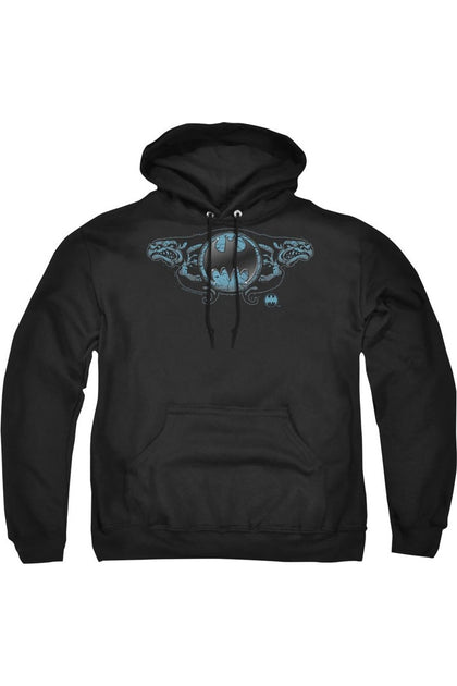 Gildan Batman Two Gargoyles Hoodie Black Medium 2