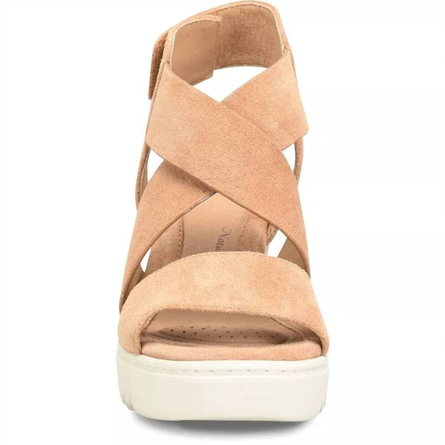 Sofft Uxley Platform Sandal Beige US 9.5 4
