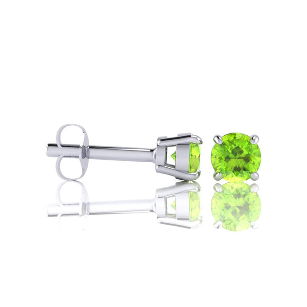 SuperJeweler Gemstone Stud Earrings Pink 5