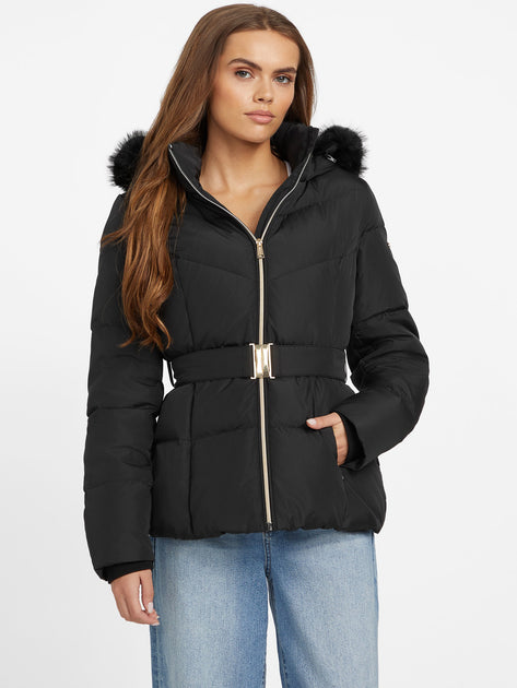 Guess Factory Sally Down Jacket White Medium 2