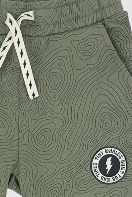 Tiny Whales Traveler Sweatpants Silver 4T 4