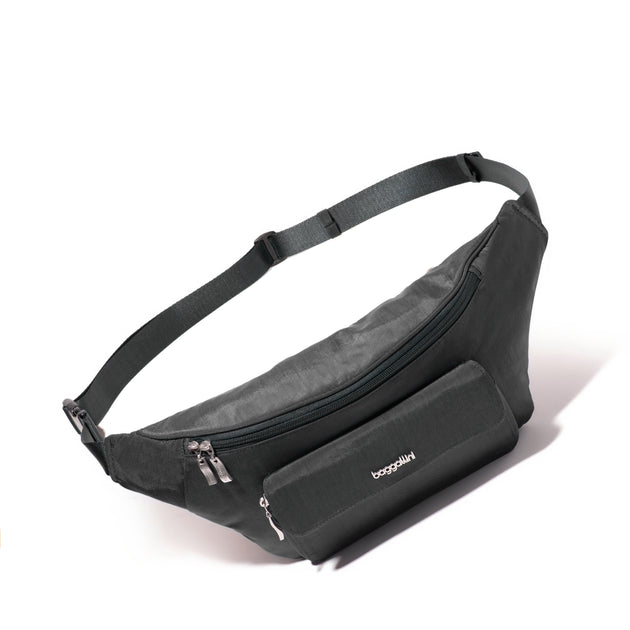 baggallini Modern Everywhere Large Belt Bag Sling Blue One Size 3