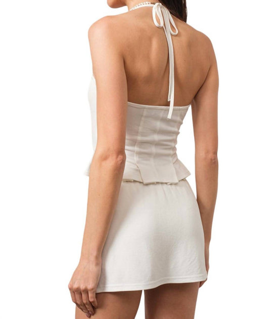 Loucia Lanikai Halftertop Weiß Large 4