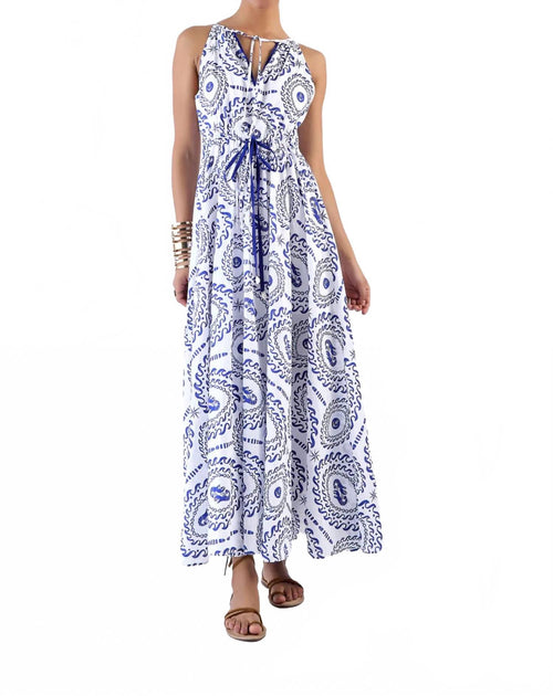 BEYOND by Vera Marina Maxi Dress Purple Medium 2