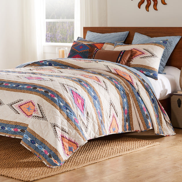 BreeBe Cheyenne Quilt Set 3-Piece Full/Queen 2