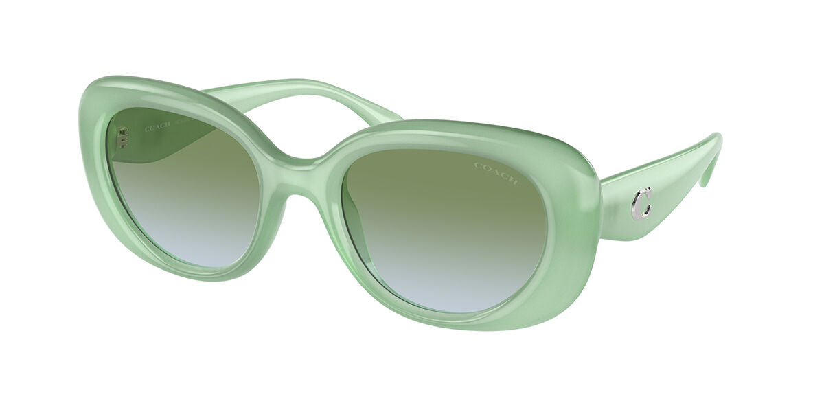 Coach Milky Pink Square Sunglasses