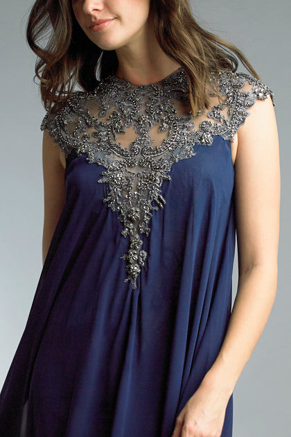 BASIX BLACK LABEL Kaftan Rot US 14 4