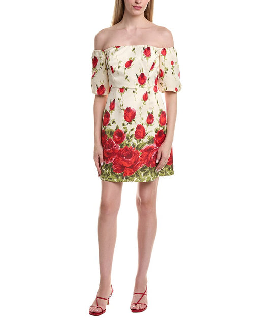 Flora Bea NYC Cassandra Off The Shoulder Dress Multi XSmall 2