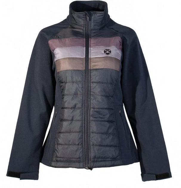 HOOEY Women's Softshell Jacket Blue Small 2