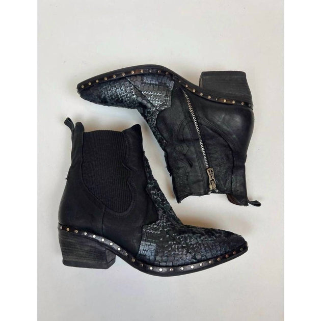 A.S.98 Women's Ankle Boot Black 38 2