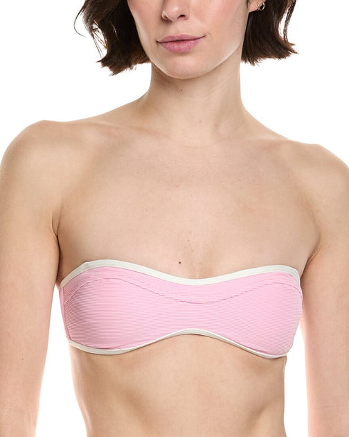 L Space Selena Bandeau Top Pink Medium 2