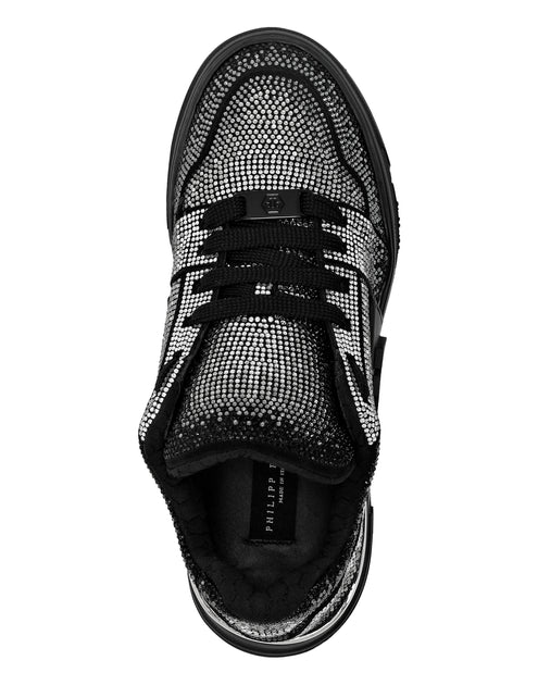 Philipp Plein Hexagon Suede Lo-Top Sneakers Brown EU 42 4