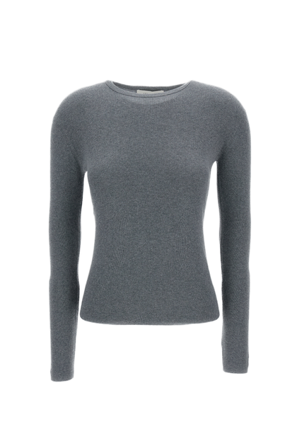 Lisa Yang Fitted Long-Sleeve T-Shirt Grey XSmall 2
