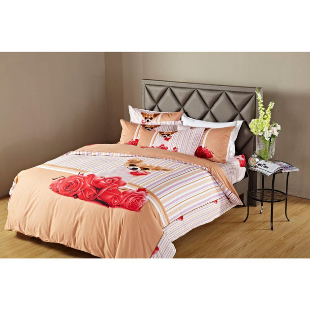 Dolce Mela Cutie Pie Duvet Cover Set Multicolor 5