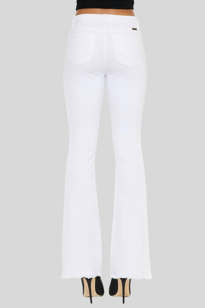 KanCan Open Pack Bootcut Jeans White 24 3
