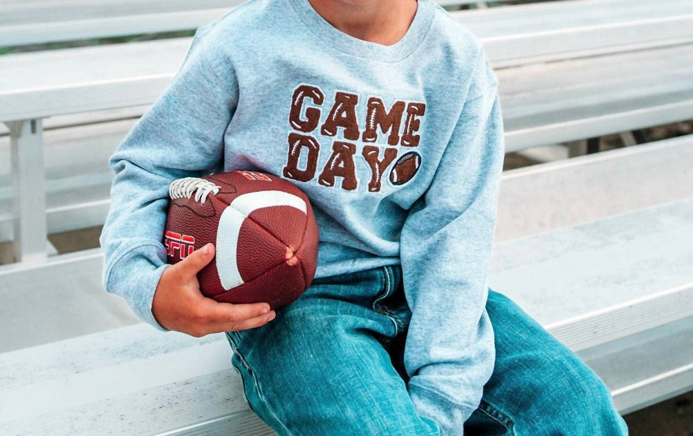 Sweet Wink Game Day Patch Sweatshirt Blue US 12 3