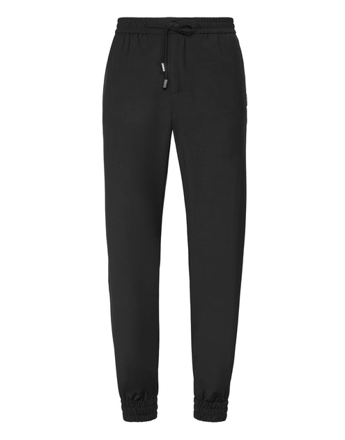 Philipp Plein Woll-Jogginghose Schwarz 50 2