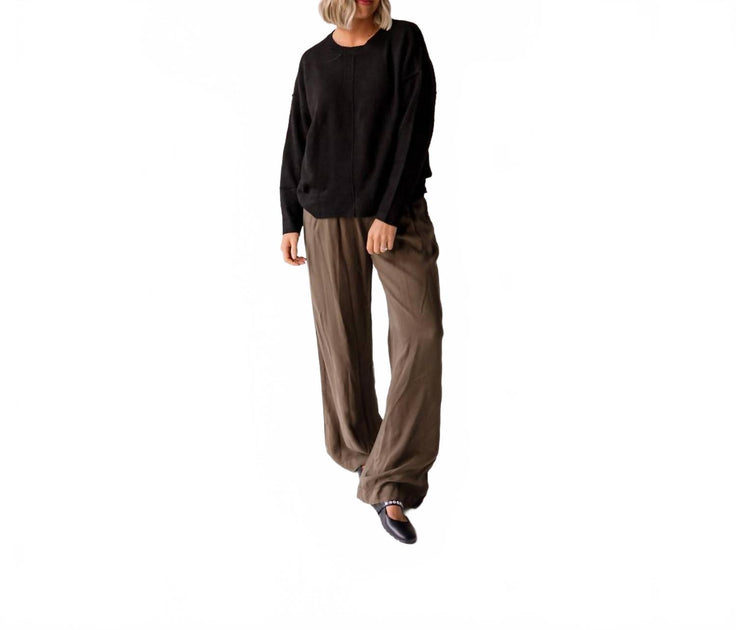 Thread & Supply Gloria Wide Leg Pants Brown XS 2