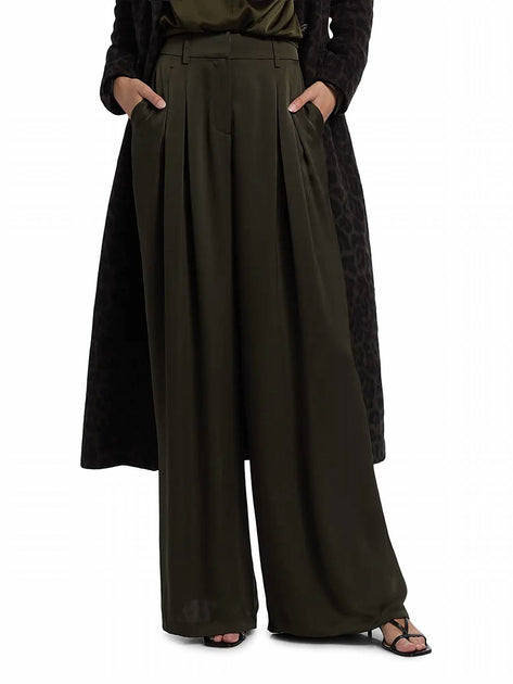 Ramy Brook Oscar Wide Leg Pants Black US 8 2