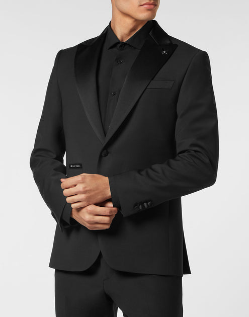 Philipp Plein Wool Blazer Black EU 58 4