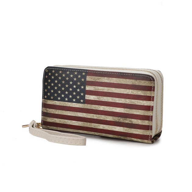 MKF Collection Uriel Wristlet Wallet Multicolor Small 2
