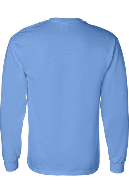Gildan Heavy Cotton Long Sleeve T-Shirt Blue XXXLarge 3