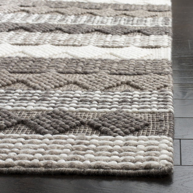 Safavieh NATA252 Area Rug Grey/Ivory 4