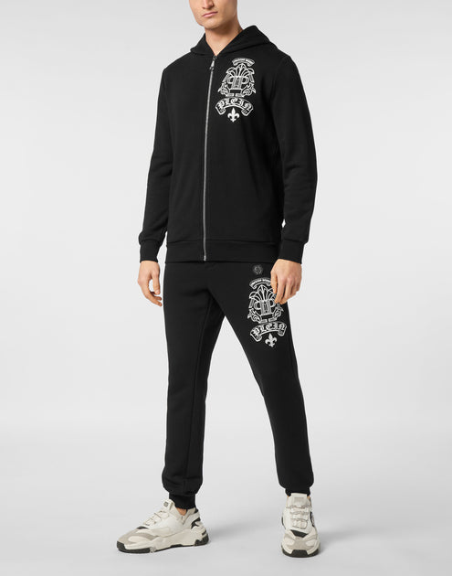 Philipp Plein Jogging Jacket Black Size XXL 3
