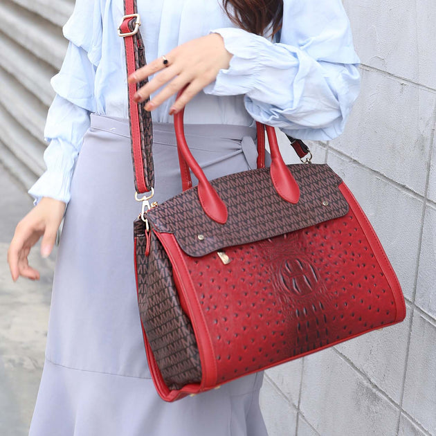 MKF Collection Reidy Tote Bag Blue Large 4
