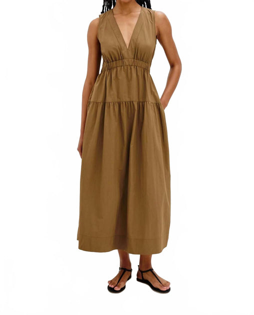 Rails Genevieve Maxi Dress Brown Medium 2