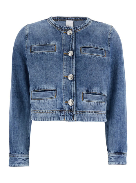 Pinko Durban Denim Jacket Blue | ShopSimon