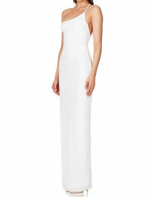 NOOKIE Liberty Maxi Dress White XS 3