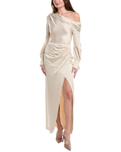 SIMKHAI Cam One-shoulder Maxi Dress | ShopSimon SIMKHAI Cam One-shoulder Maxi Dress | ShopSimon