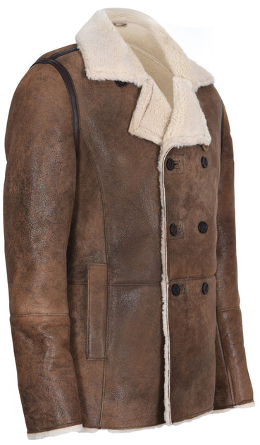 Infinity Valencia Mens Pea Coat Green XXLarge 3