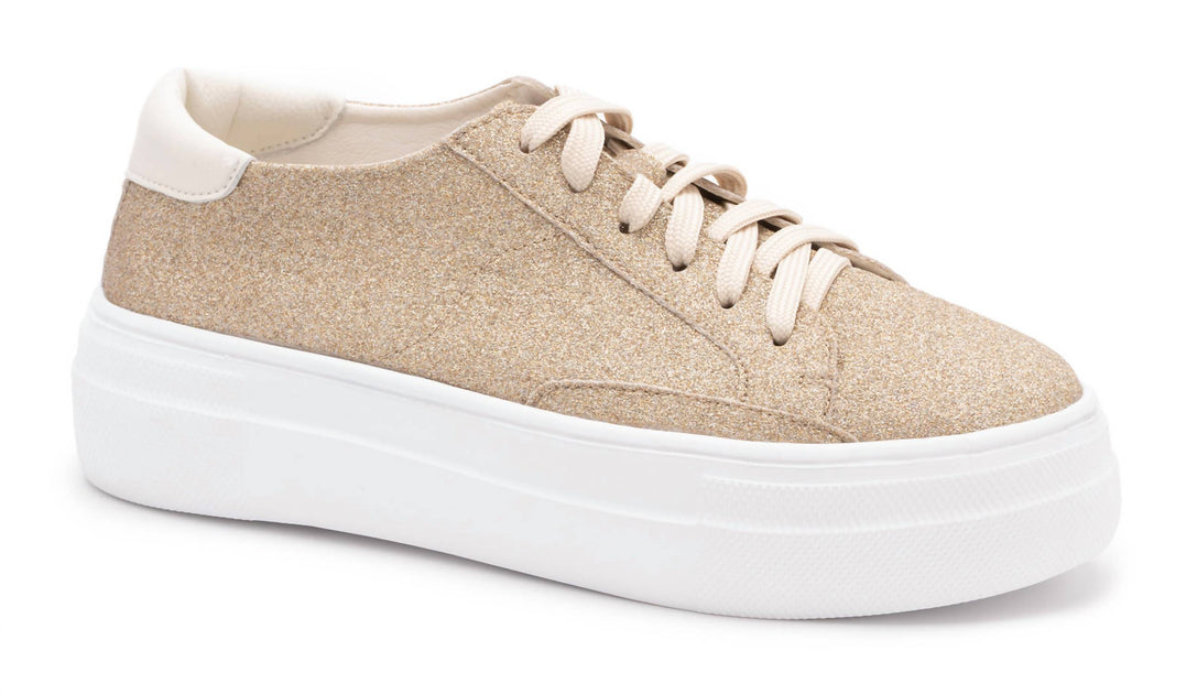Corkys Hey Girl Sneaker Beige US 7 2