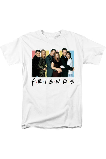 Gildan Friends Cast Logo T-Shirt White 5XL 2