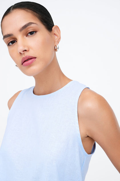 Marcella McKinley Top Blue XLarge 4